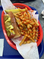 The Hotdog Hut food