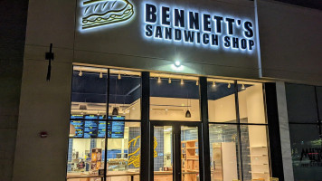 Bennett's Sandwich Shop inside