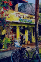 Pia's Trattoria Pasta Panini Cafe outside