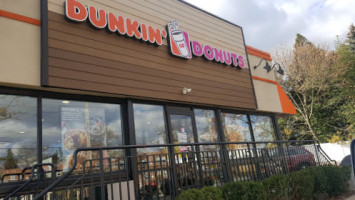 Dunkin' outside