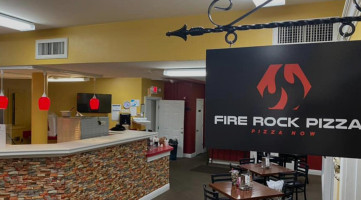 Fire Rock Pizza inside