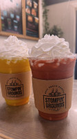 Wall Stompin' Grounds Coffee House food