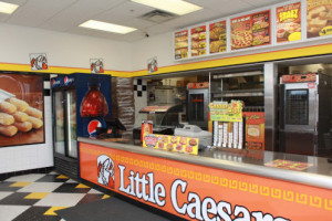 Little Caesars Pizza outside