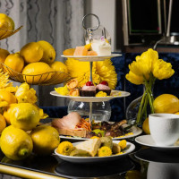 High Tea Lounge At Le Meridien Arcadia food