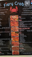 Fiery Crab Seafood Restaurant And Bar menu