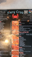 Fiery Crab Seafood Restaurant And Bar menu