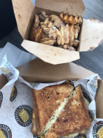 Twisted Grilled Cheese food