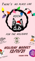 Xochi The Dog, Cafe food
