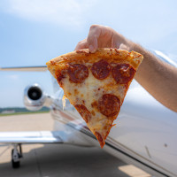 Hangar 54 Pizza food