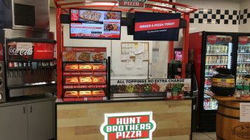 Hunt Brothers Pizza inside