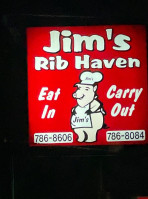 Jim's Rib Haven outside
