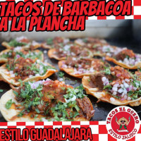 Tacos De Barbacoa El Guero food