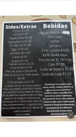 La Escondidita Mexican Kitchen menu