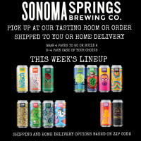 Sonoma Springs Brewing food