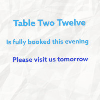 Table Two Twelve Chophouse inside