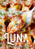 Luna Woodfired Pizza food
