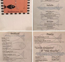Fish Hooks Cafe menu