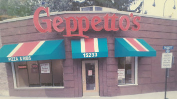 Geppetto's Pizza Ribs food