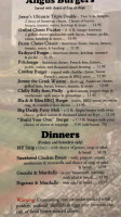 Jerseys Sports And Grill menu