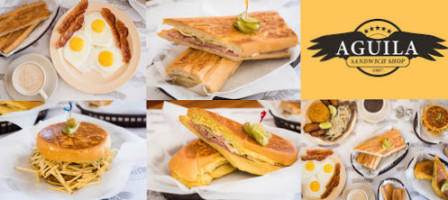 Aguila Sandwich Shop food