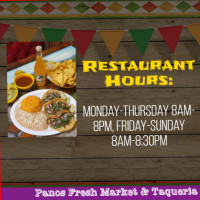 Taqueria Panos food