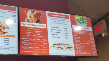 Silvestre Chicken (9423 Georgia Ave) menu
