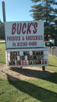Buck's Produce, Groceries, And Pizza food