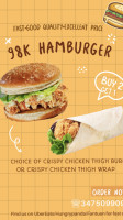 Bk 98k Inc. food