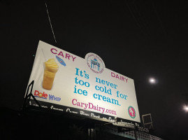 Cary Dairy Ice Cream Cafe food