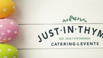 Just In Thyme Catering food