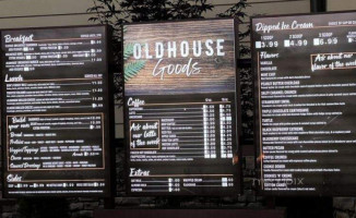 Oldhouse Goods menu