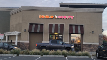 Dunkin' outside