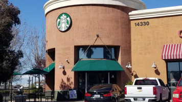 Starbucks inside