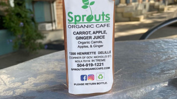 Sprouts Organic Cafe food