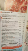 Tony's Pizza menu