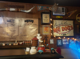 Big Dog Barbecue inside