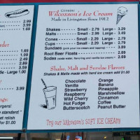Mark's In And Out menu