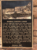 Marble Canyon Trading Post outside