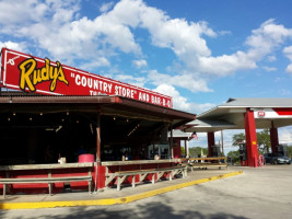 Rudys Country Store And -b-q outside