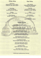 Sakaya Japanese Cuisine menu