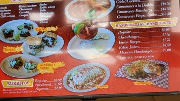 El Taco Azteca menu