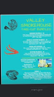 Valley Smokehouse menu