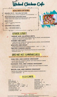 Pupillo's Wicked Chicken Cafe menu