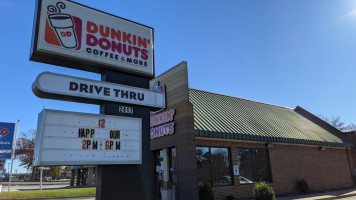 Dunkin' outside