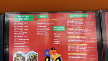 Tachito menu