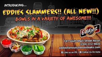 Eddie's Famous Cheesesteaks Grille food