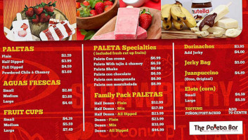 The Paleta Santa Fe food