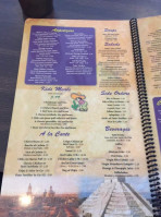 Las Rosas Mexican menu