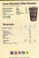 Bruegger's Bagel Bakery menu