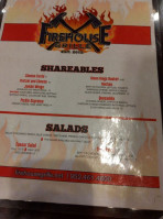 Firehouse Grille menu